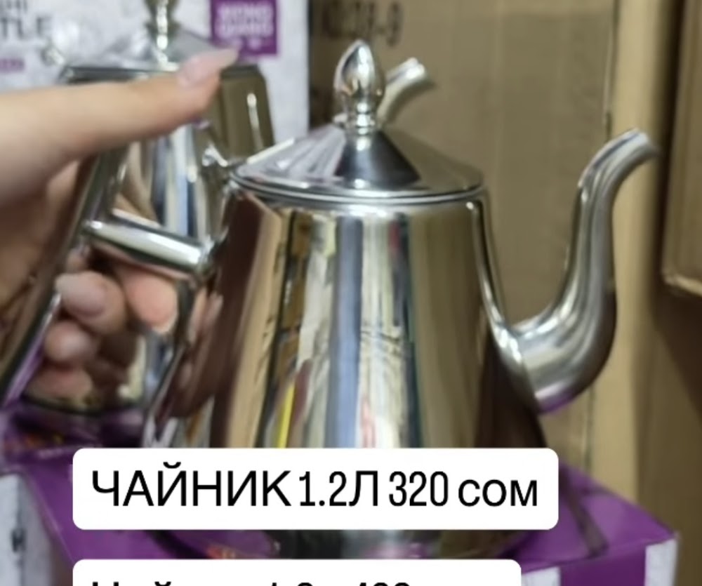 Чайник из нержавеющей стали